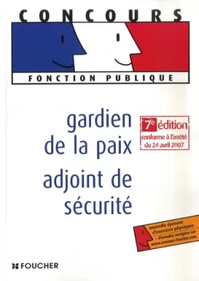 Couverture du produit · Gardien de la paix-adjoint de sécurité (Ancienne Edition)
