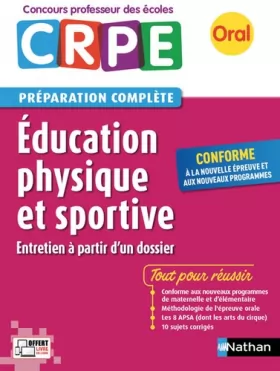 Couverture du produit · Education physique et sportive - CRPE 2017 - Préparation à l'épreuve orale