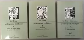 Couverture du produit · Luc Ferry, Philosophie politique 3 volumes (3 livres)