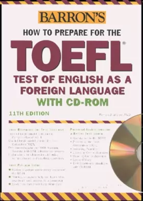 Couverture du produit · How to prepare for the Toefl Test (1Cédérom)