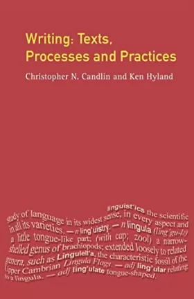 Couverture du produit · Writing: Texts, Processes and Practices