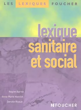 Couverture du produit · Lexique sanitaire et social