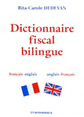 Couverture du produit · Dictionnaire fiscal bilingue