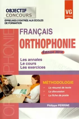 Couverture du produit · Français Orthophonie: Méthodologie