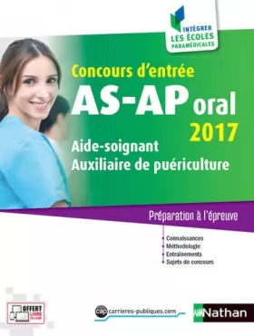 Couverture du produit · Concours AS-AP Oral 2017