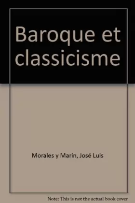 Couverture du produit · Baroque et classicisme