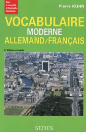 Couverture du produit · VOCABULAIRE MODERNE ALLEMAND FRANCAIS. 6ème édition actualisée