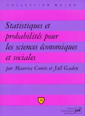 Couverture du produit · Statistiques et probabilités pour les sciences économiques et sociales