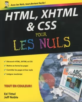Couverture du produit · HTML XHTML & CSS POUR LES NULS