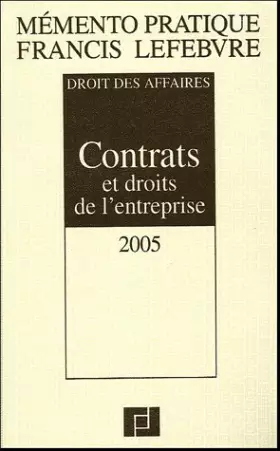 Couverture du produit · Contrats et droits de l'entreprise