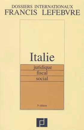 Couverture du produit · Italie