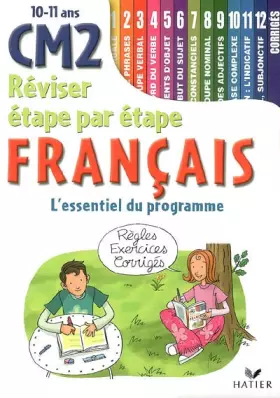 Couverture du produit · Réviser étape par étape - Français CM2