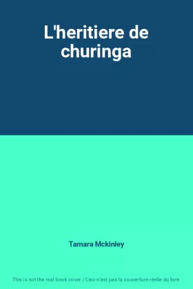Couverture du produit · L'heritiere de churinga