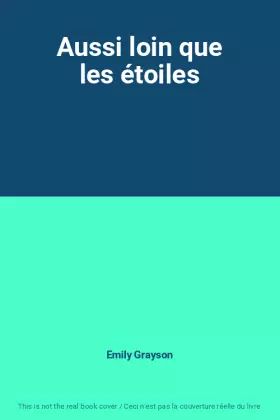 Couverture du produit · Aussi loin que les étoiles