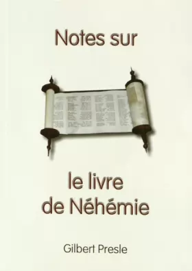 Couverture du produit · Notes sur le livre de Néhémie