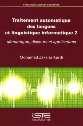 Couverture du produit · Traitement automatique des langues et linguistique informatique 2