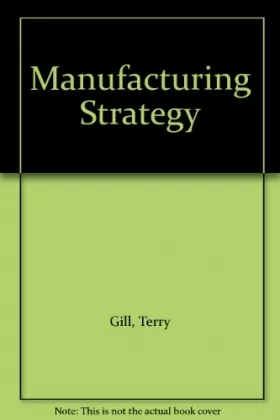 Couverture du produit · Manufacturing Strategy