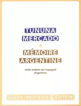 Couverture du produit · Mémoire Argentine