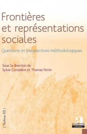 Couverture du produit · Frontières et représentations sociales.: Questions et perspectives méthodologiques