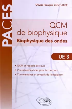 Couverture du produit · QCM de Biophysique des Ondes UE3 QCM & Rappels de Cours