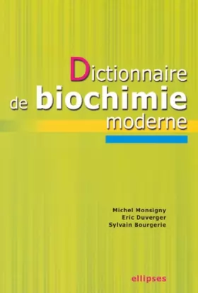 Couverture du produit · Dictionnaire de biochimie moderne