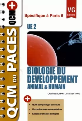 Couverture du produit · Biologie du développement animal & humain UE 2: Spécifique à Paris 6