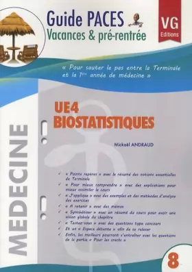 Couverture du produit · UE4 Biostatistiques
