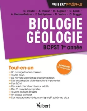 Couverture du produit · Biologie-Géologie BCPST - 1re année: Cours, schémas-bilan, exercices corrigés et TP