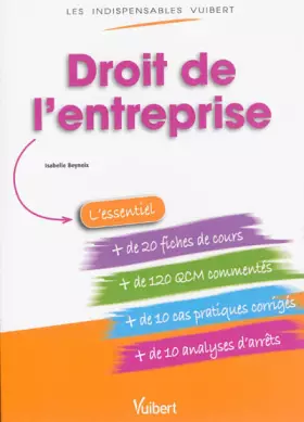 Couverture du produit · Droit de l'entreprise