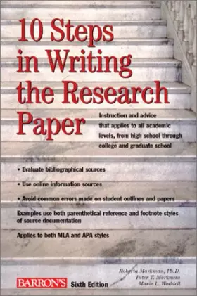 Couverture du produit · 10 Steps in Writing the Research Paper