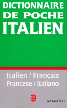 Couverture du produit · Dictionnaire de poche italien