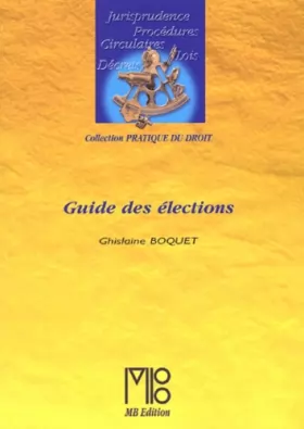 Couverture du produit · Guide des élections