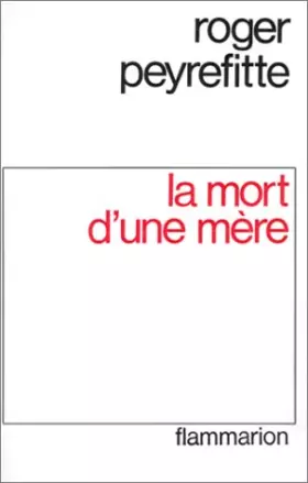 Couverture du produit · La Mort d'une mère