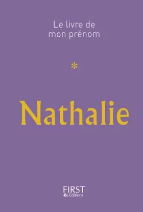 Couverture du produit · Le Livre de mon prénom - Nathalie 08