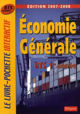 Couverture du produit · Economie générale BTS tertiaires 1e année