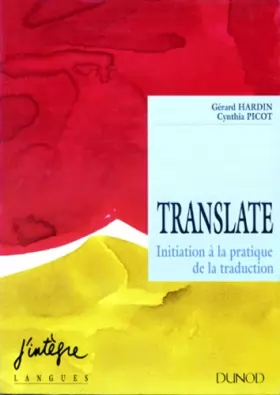 Couverture du produit · Translate : Initiation à la pratique de la traduction