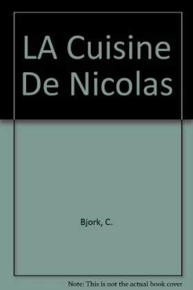 Couverture du produit · La cuisine de Nicolas