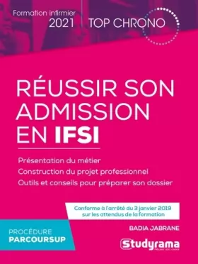 Couverture du produit · Réussir son admission en IFSI: Formation infirmier 2021