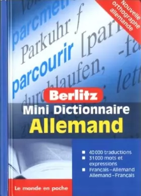 Couverture du produit · Allemand Mini Dictionnaire