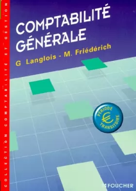 Couverture du produit · COMPTABILITE GENERALE. Edition 1999