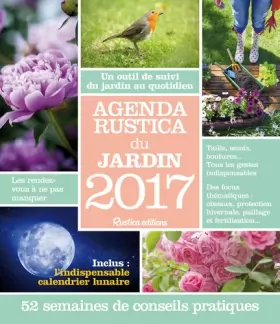 Couverture du produit · Agenda Rustica du jardin 2017