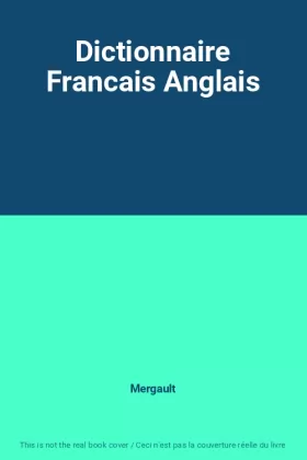 Couverture du produit · Dictionnaire Francais Anglais