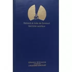 Couverture du produit · Edmond et Jules de Goncourt (Grands écrivains)