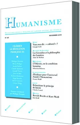 Couverture du produit · Humanisme n°325