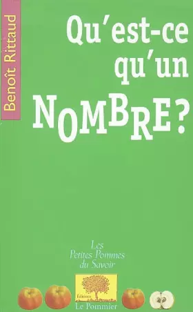 Couverture du produit · Qu'est-ce qu'un nombre ?