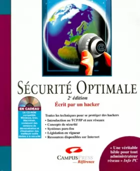 Couverture du produit · Sécurité Optimale - Seconde Edition (CD rom)
