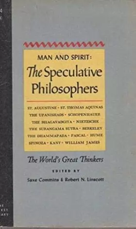Couverture du produit · Man and Spirit: The Speculative Philosophers