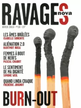 Couverture du produit · Ravages, N° 10, Hiver 2013 : Burn-out
