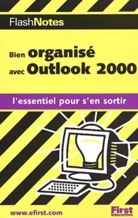 Couverture du produit · Bien organisé avec Outlook 2000