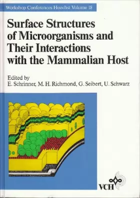 Couverture du produit · Surface Structures of Microorganisms and Their Interactions with the Mammalian Host: Workshop Proceedings